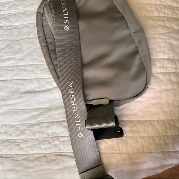 Silver Silversea Gray Belt Bag - Picture 3 of 9